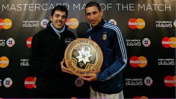 Di Maria như cá gặp nước trong màu áo tuyển quốc gia Argentina