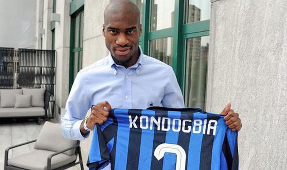 Chào mừng Geoffrey Kondogbia gia nhập Inter Milan