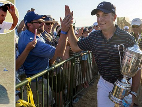 Jordan Spieth đi  vào lịch sử làng golf thế giới