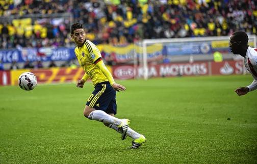 James Rodriguez, người Colombia nhờ cả vào anh