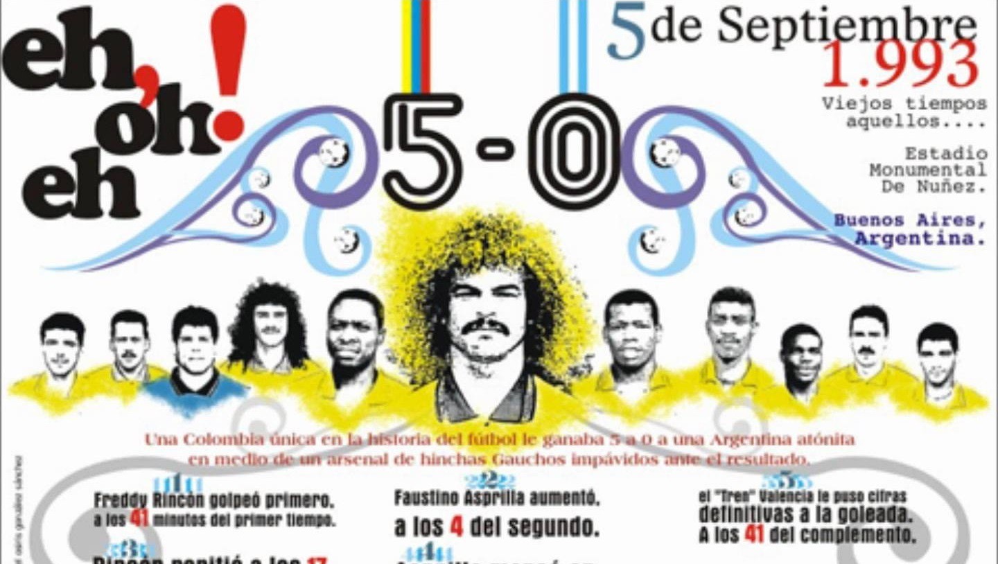 Xem lại trận Colombia vùi dập Argentina với tỉ số siêu tưởng