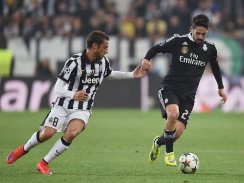 Juventus: Đã bán xong Vidal, nhắm Isco thay Pirlo
