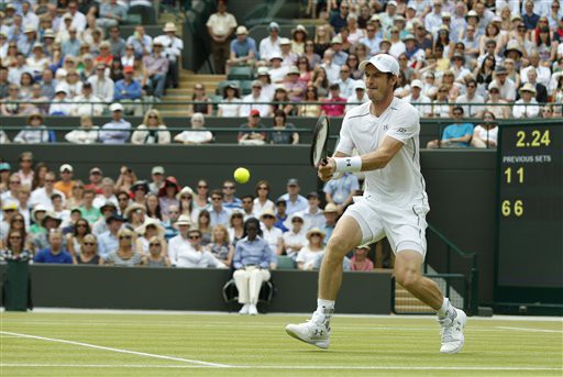 Robin Haase 0-3 Andy Murray