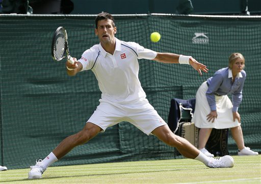 Novak Djokovic 3-0 Bernard Tomic