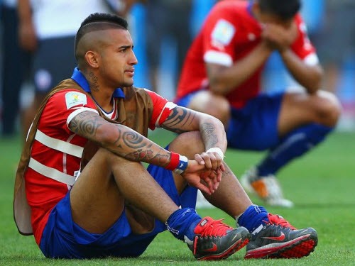 Arturo Vidal “bay đêm” với Real Madrid
