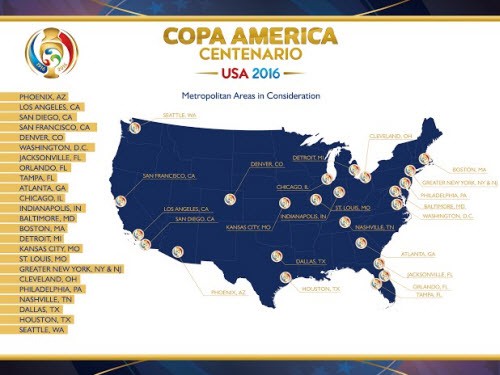 Copa America: 16 đội, gồm cả Italia và Tây Ban Nha?