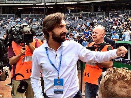 Pirlo chính thức gia nhập New York City