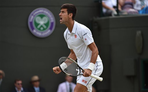 Novak Djokovic 3-2 Kevin Anderson