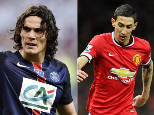 Man Utd: Đổi Di Maria lấy Cavani?