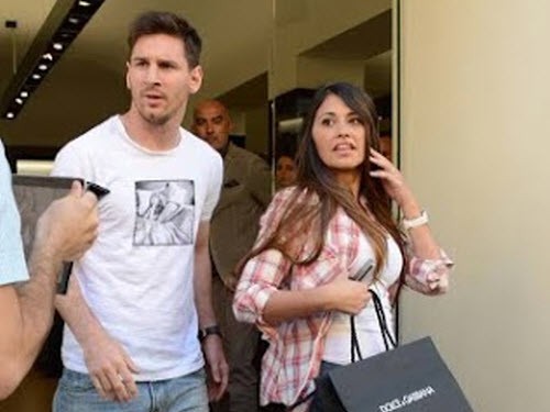 Messi suýt mất con trai