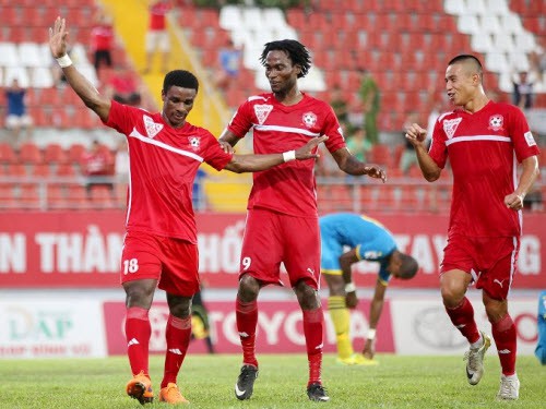 Hải Phòng 1-0 S.Khánh Hòa BVN: Hat-trick thất bại