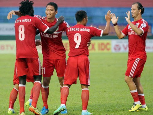 SHB. Đà Nẵng 0–2 B. Bình Dương: Bỏ túi