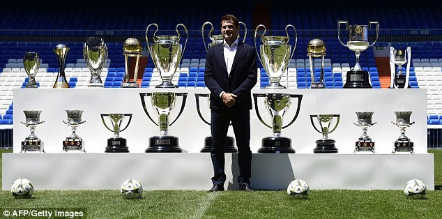 Iker Casillas cùng bộ danh hiệu với Real