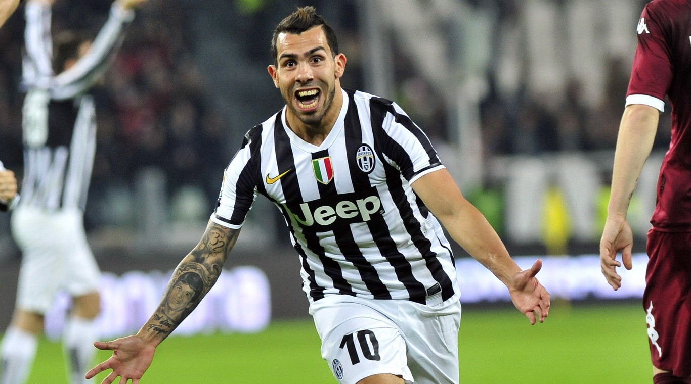 Người Turin mãi còn gọi tên Carlos Tevez