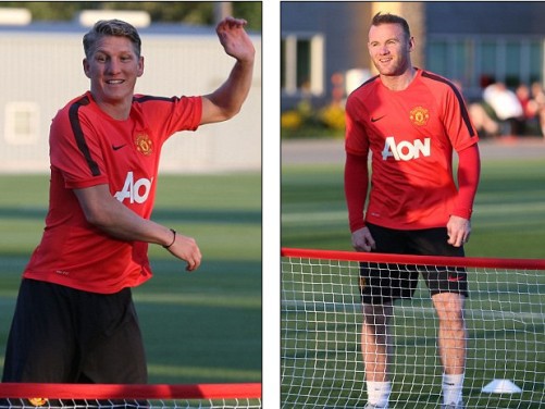 Schweinsteiger: “Lời nói đùa của tôi với Rooney đã thành hiện thực”