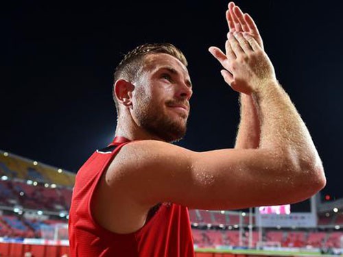 Màn trình diễn của Jordan Henderson trong trận gặp Thái Lan