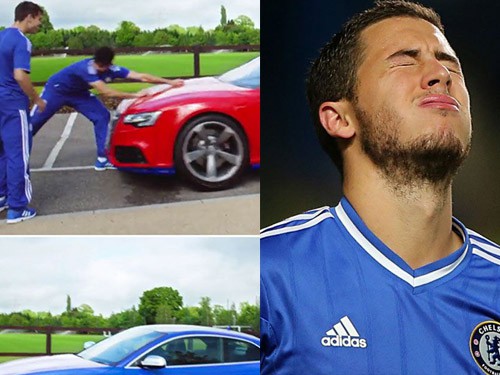 Hazard choáng với tài ảo thuật của Diego Costa