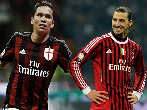 Rossoneri, tìm lại ánh hào quang với Bacca và Ibrahimovic