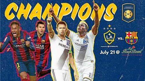 Trực tiếp Champions Cup (Mỹ): Barcelona vs LA Galaxy