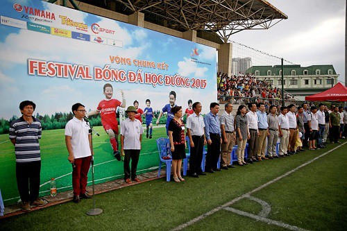 Nhịp đập thể thao đưa tin về trại hè bóng đá Yamaha và festival bóng đá học đường U13 toàn quốc