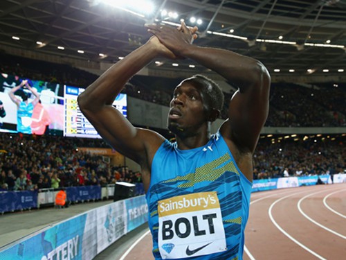 Usain Bolt vô địch 100m giải London Grand Prix: Lời cảnh báo của “tia chớp”