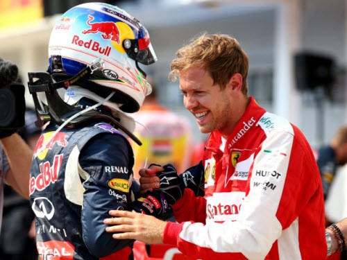 Vettel đánh bại Hamilton tại Hungarian GP