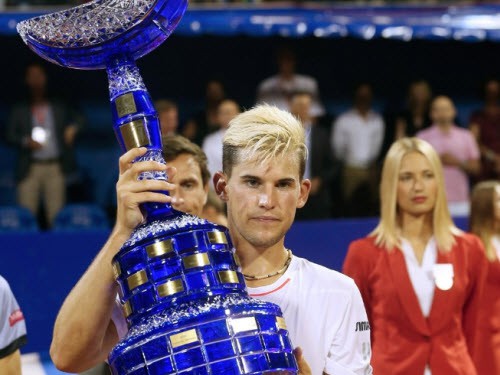 Dominic Thiem thăng tiến mạnh mẽ