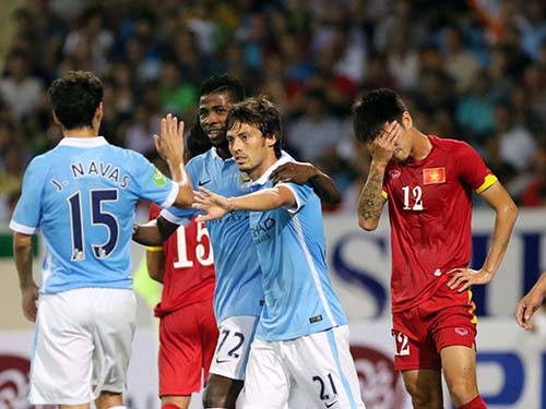 Giao hữu ĐTVN 1- 8 Man City: Bữa tiệc một khoảnh khắc