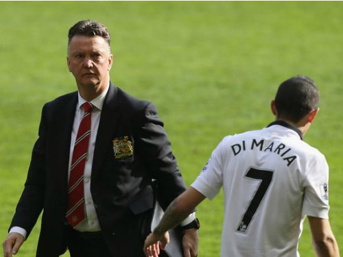 Chọc tức Van Gaal, Di Maria muối mặt