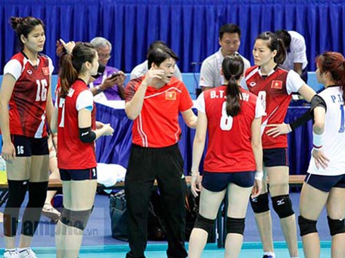 BK bóng chuyền nữ quốc tế VTV Cup 2015: ĐTVN thua U.23 Thái Lan