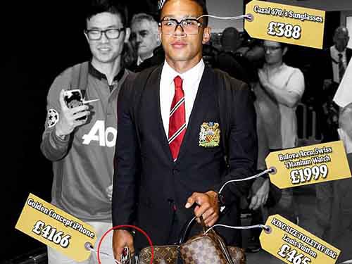 Memphis Depay:  “Quỷ đỏ” khoe hàng hiệu