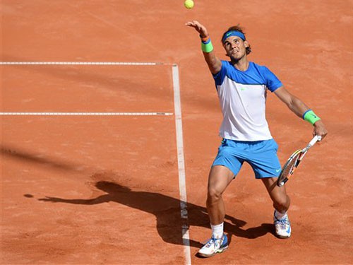 Rafael Nadal 2-0 Pablo Cuevas