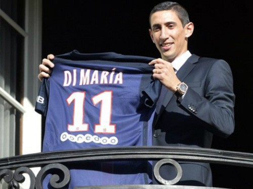 ‘Thiên thần’ Di Maria ra mắt CĐV PSG