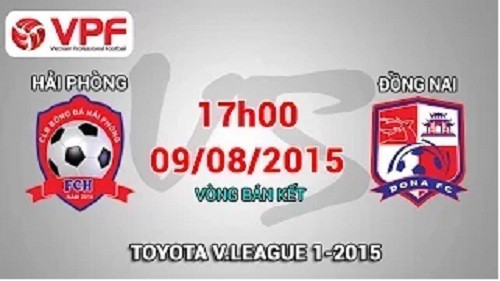 Trực tiếp vòng 20 V League: Hải Phòng vs Đồng Nai