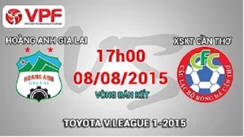 Trực tiếp vòng 20 V League: Hoàng Anh Gia Lai vs XSKT Cần Thơ