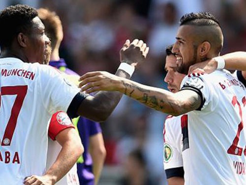 Noettingen 1-3 Bayern Munich: Vidal khai hỏa, Bayern thắng dễ