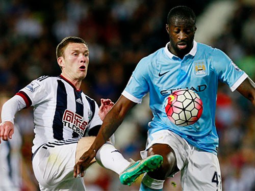 West Brom 0-3 Man City: Toure tỏa sáng, Man City ẵm ngôi đầu