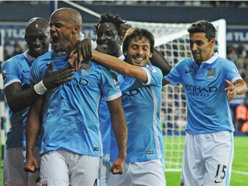 West brom 0-3 Manchester City: Man xanh quá mạnh