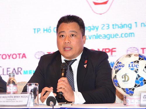 Trưởng BTC V.League 2015: Có phải bầu Đức không?
