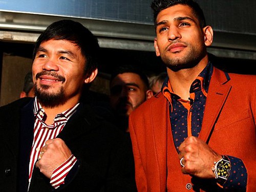 Khan so găng với Pacquiao tại UAE
