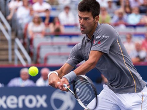 Novak Djokovic 2-0 Jack Sock