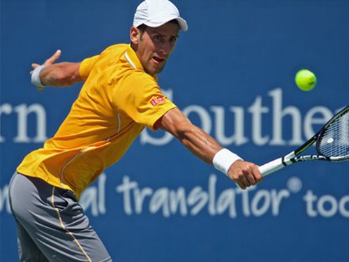 Novak Djokovic 2-1 David Goffin