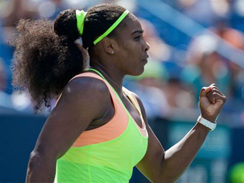 Serena Williams 2-0 Karin Knapp
