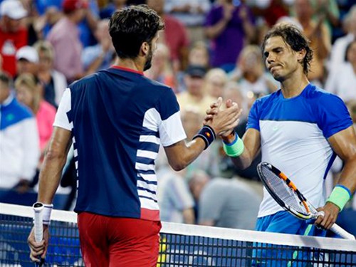 Rafael Nadal 1-2 Feliciano Lopez