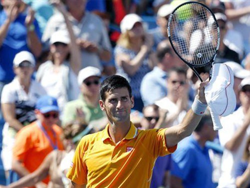 Novak Djokovic 2-1 Alexandr Dolgopolov