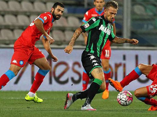 Sassuolo 2-1 Napoli: Thua ngược