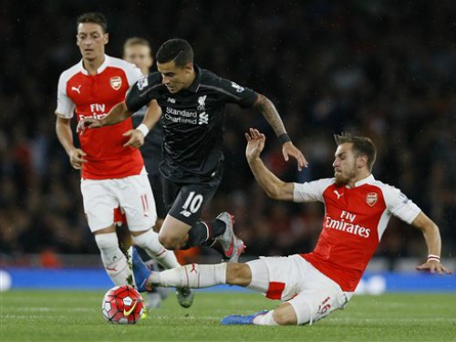Arsenal 0-0 Liverpool: 3-4-3 chặn đứng “Pháo thủ”