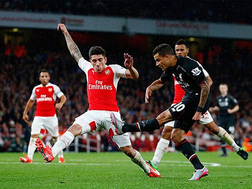 Coutinho và những pha bóng khiến CĐV Arsenal đau tim