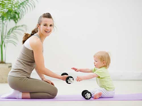 Lấy lại tinh thần, sức khỏe sau sinh