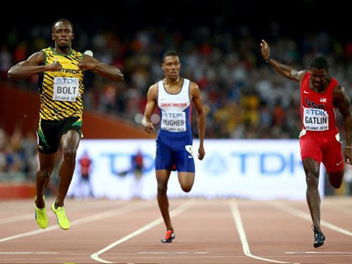 Đánh bại Gatlin, Bolt xác lập kỷ lục của năm